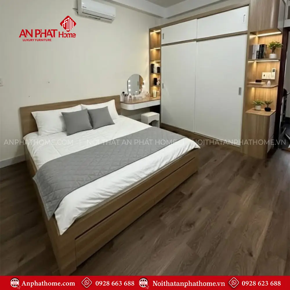 Combo Giường Tủ Phòng Ngủ CB-04 5 Combo Giường Tủ Phòng Ngủ CB-04