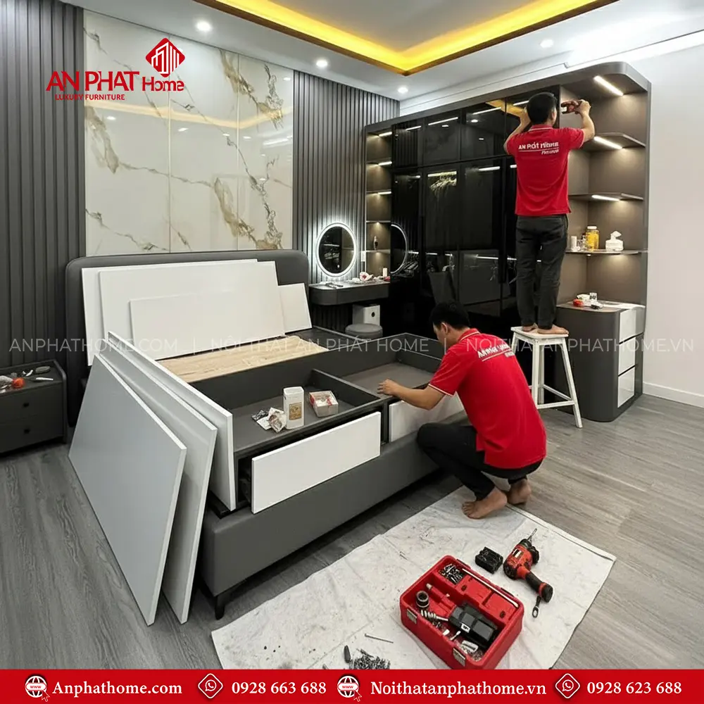 Combo Nội Thất Giường Tủ Hiện Đại CB-41 6 Combo Nội Thất Giường Tủ Hiện Đại CB-41