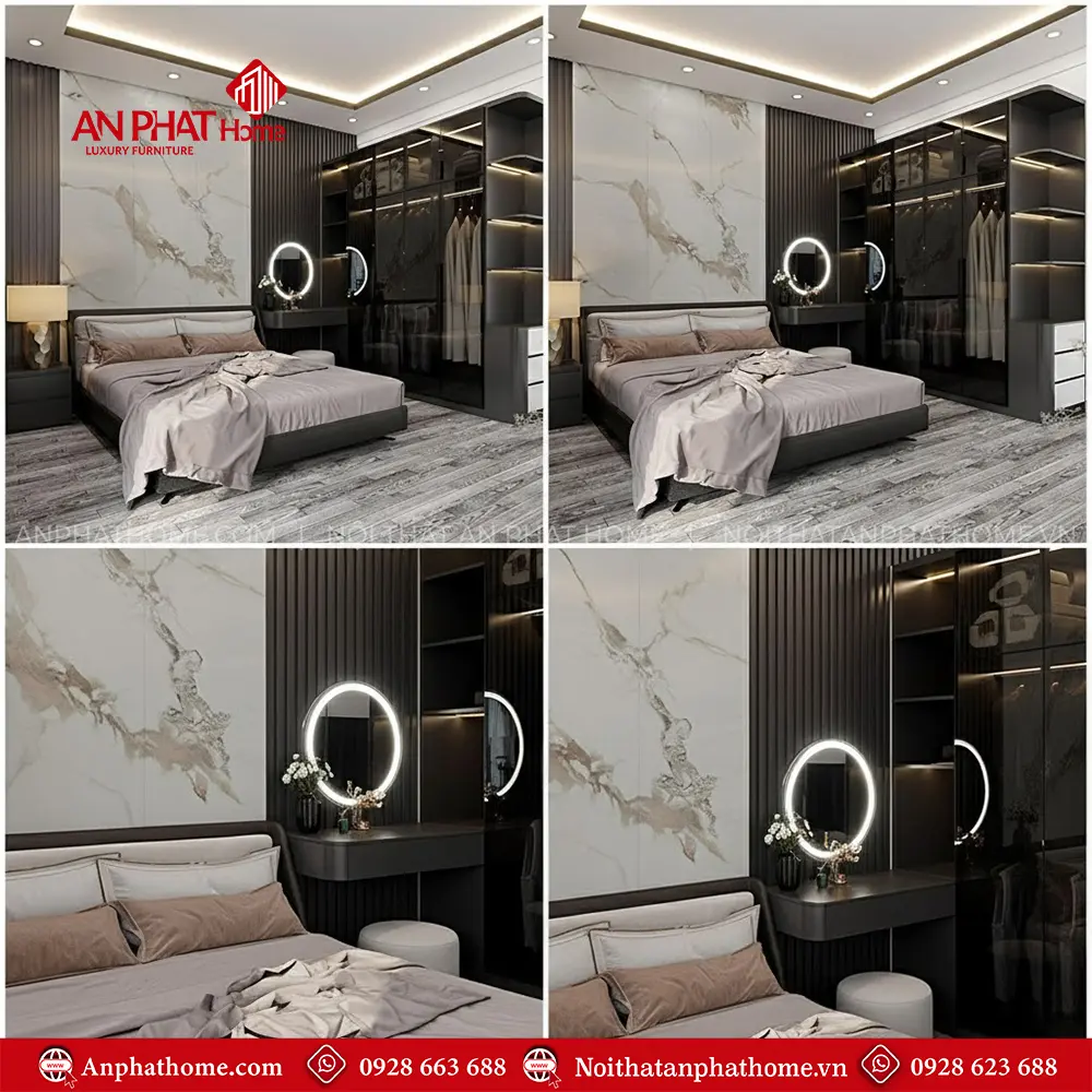 Combo Nội Thất Giường Tủ Phòng Ngủ CB-72 8 Combo Nội Thất Giường Tủ Phòng Ngủ CB-72