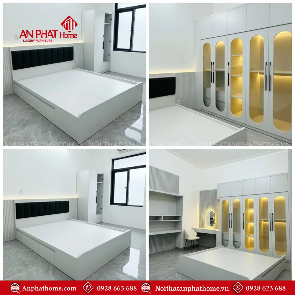 Combo Phòng Ngủ An Phát Hiện Đại CB-55 12 combo phong ngu an phat hien dai cb 5500001