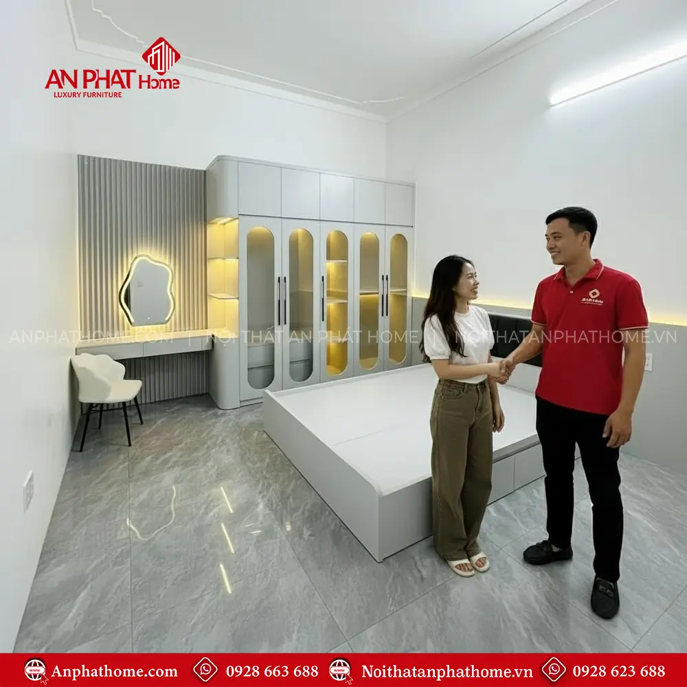 Combo Phòng Ngủ An Phát Hiện Đại CB-55 10 Combo Phòng Ngủ An Phát Hiện Đại CB-55