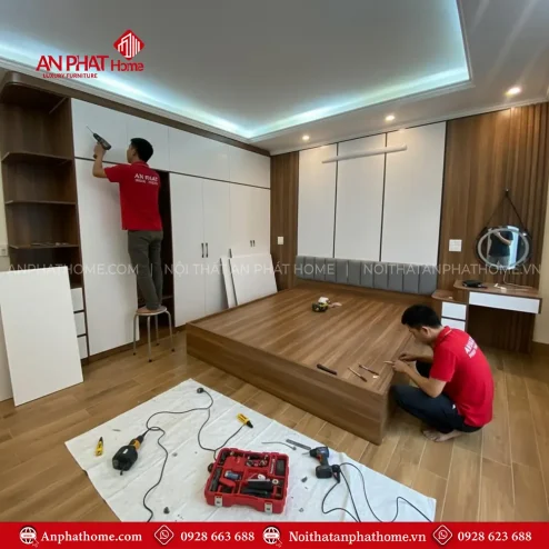 combo phong ngu go cong nghiep hien dai cb 1300001