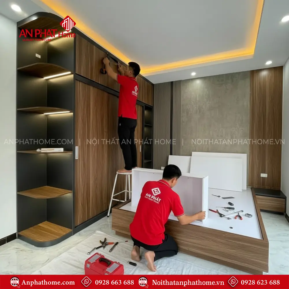 Combo Phòng Ngủ Gỗ Đẹp Hiện Đại CB-34 6 Combo Phòng Ngủ Gỗ Đẹp Hiện Đại CB-34