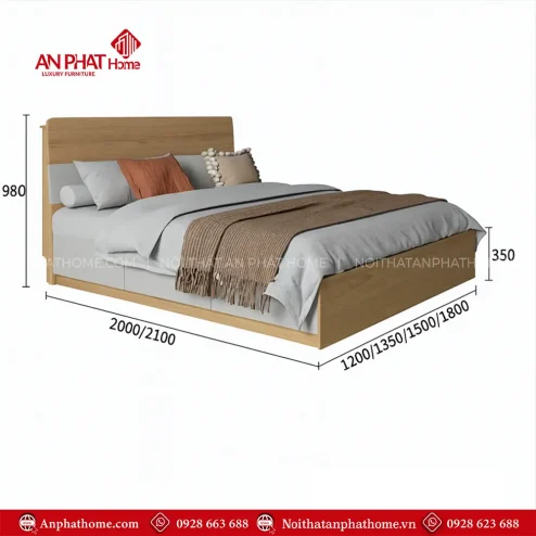 combo phong ngu go hien dai cb 6800002