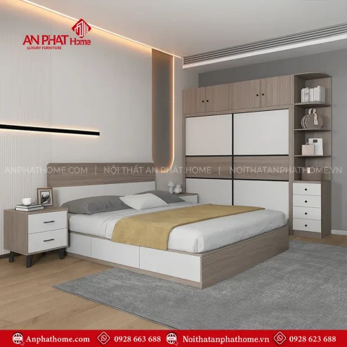combo phong ngu go hien dai cb 6800005