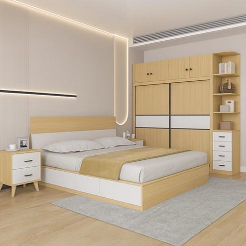 Combo Phòng Ngủ Gỗ Hiện Đại CB-68