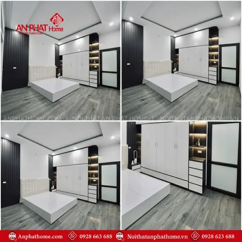 combo phong ngu go mdf cb 6500002