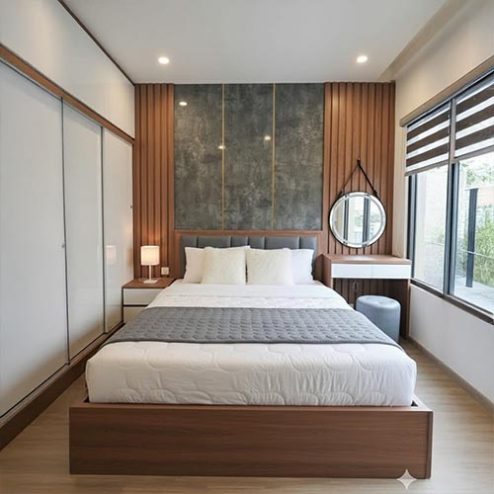 Combo Phòng Ngủ Gỗ MDF Hiện Đại CB-03