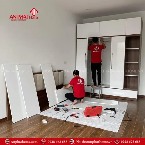 combo phong ngu go mdf hien dai cb 1200001