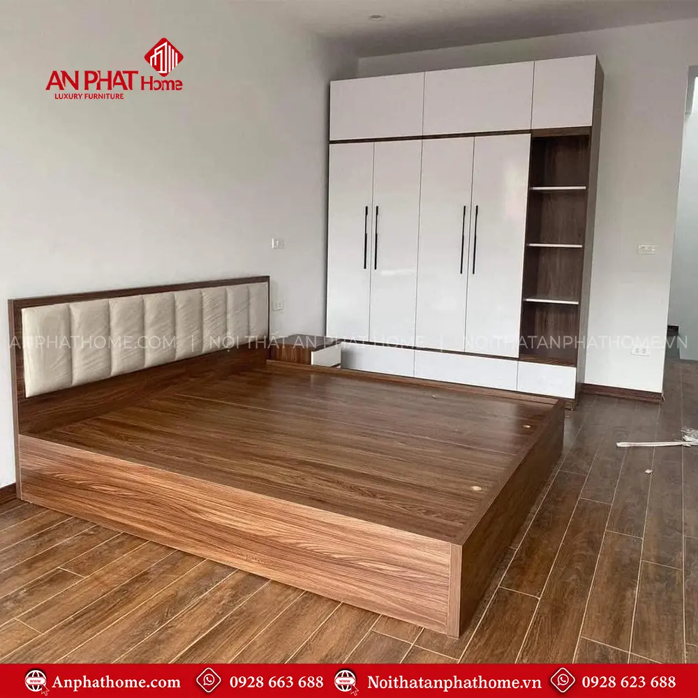 Combo Phòng Ngủ Gỗ MDF Hiện Đại CB-12 5 Combo Phòng Ngủ Gỗ MDF Hiện Đại CB-12