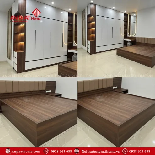 combo phong ngu go mdf hien dai cb 6400003