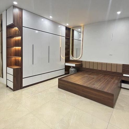 Combo Phòng Ngủ Gỗ MDF Hiện Đại CB-64