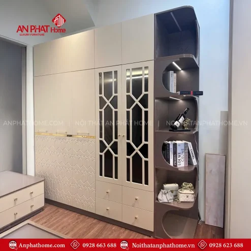 combo phong ngu go mdf hien dai cb 9800001
