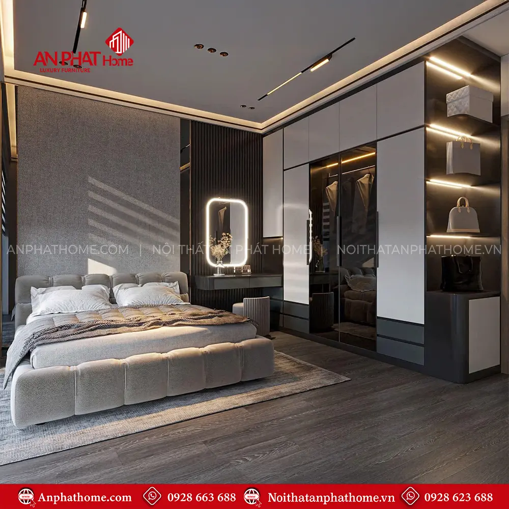 Combo Phòng Ngủ Hiện Đại Cao Cấp CB-38 5 Combo Phòng Ngủ Hiện Đại Cao Cấp CB-38