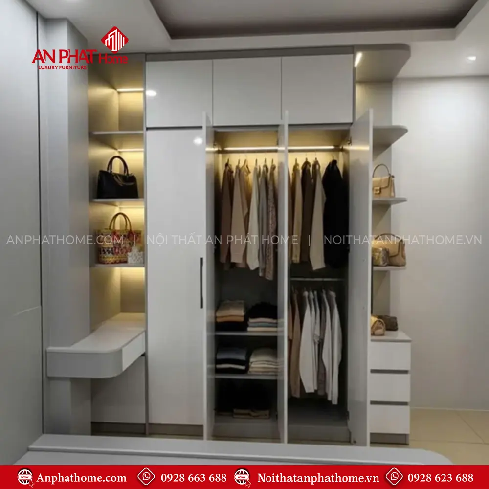Combo Phòng Ngủ Hiện Đại Đẹp CB-87 15 combo phong ngu hien dai dep cb 8700001