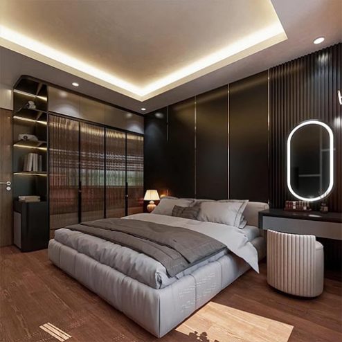 Combo Phòng Ngủ Hiện Đại Sang Trọng Gỗ MDF CB-37