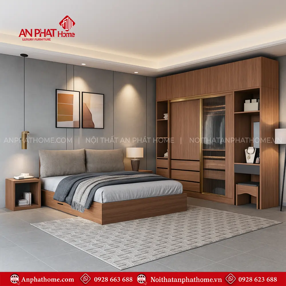 Combo Phòng Ngủ Mẫu Hiện Đại CB-69 19 Combo Phòng Ngủ Mẫu Hiện Đại CB-69