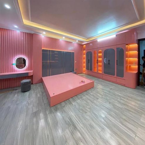 Combo Phòng Ngủ Màu Hồng Đẹp CB-63