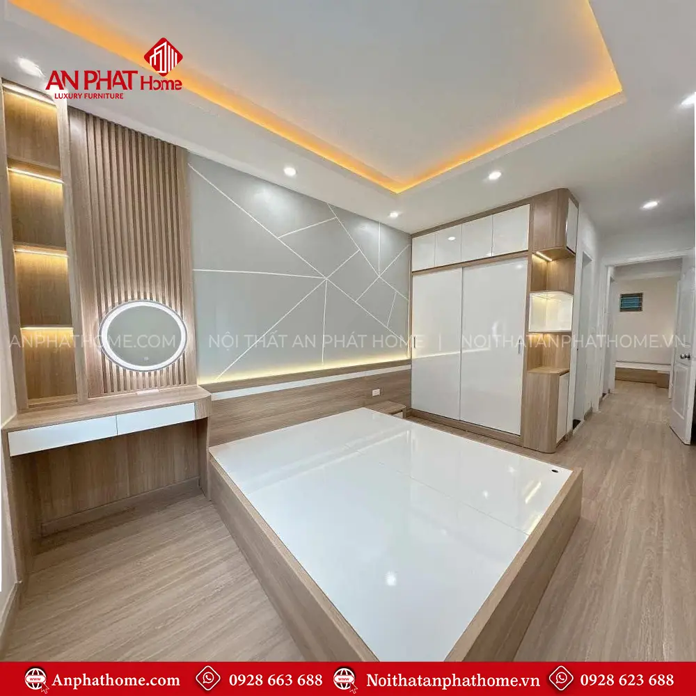 Combo Phòng Ngủ Tông Màu Sáng Hiện Đại CB-15 7 Combo Phòng Ngủ Tông Màu Sáng Hiện Đại CB-15