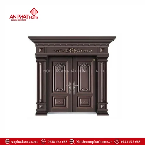 Cửa Hoàng Gia 2 cánh Cao Cấp