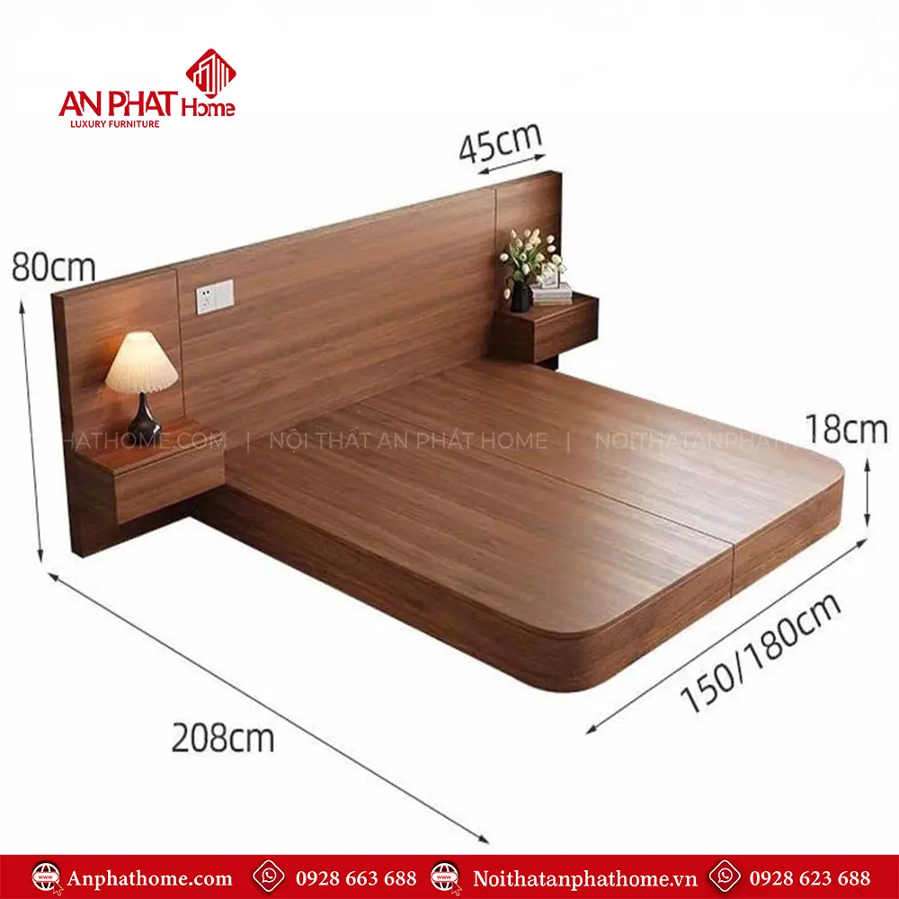 Giường Bệt Thiết Kế Hiện Đại GN-209 18 giuong bet thiet ke hien dai gn 20900005