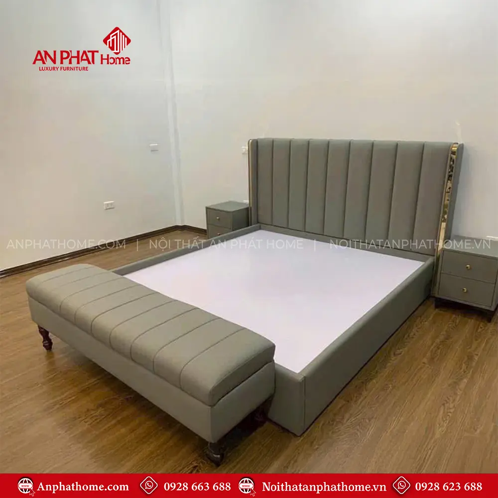 Giường Bọc Da Hiện Đại GN-277 7 Giường Bọc Da Hiện Đại GN-277