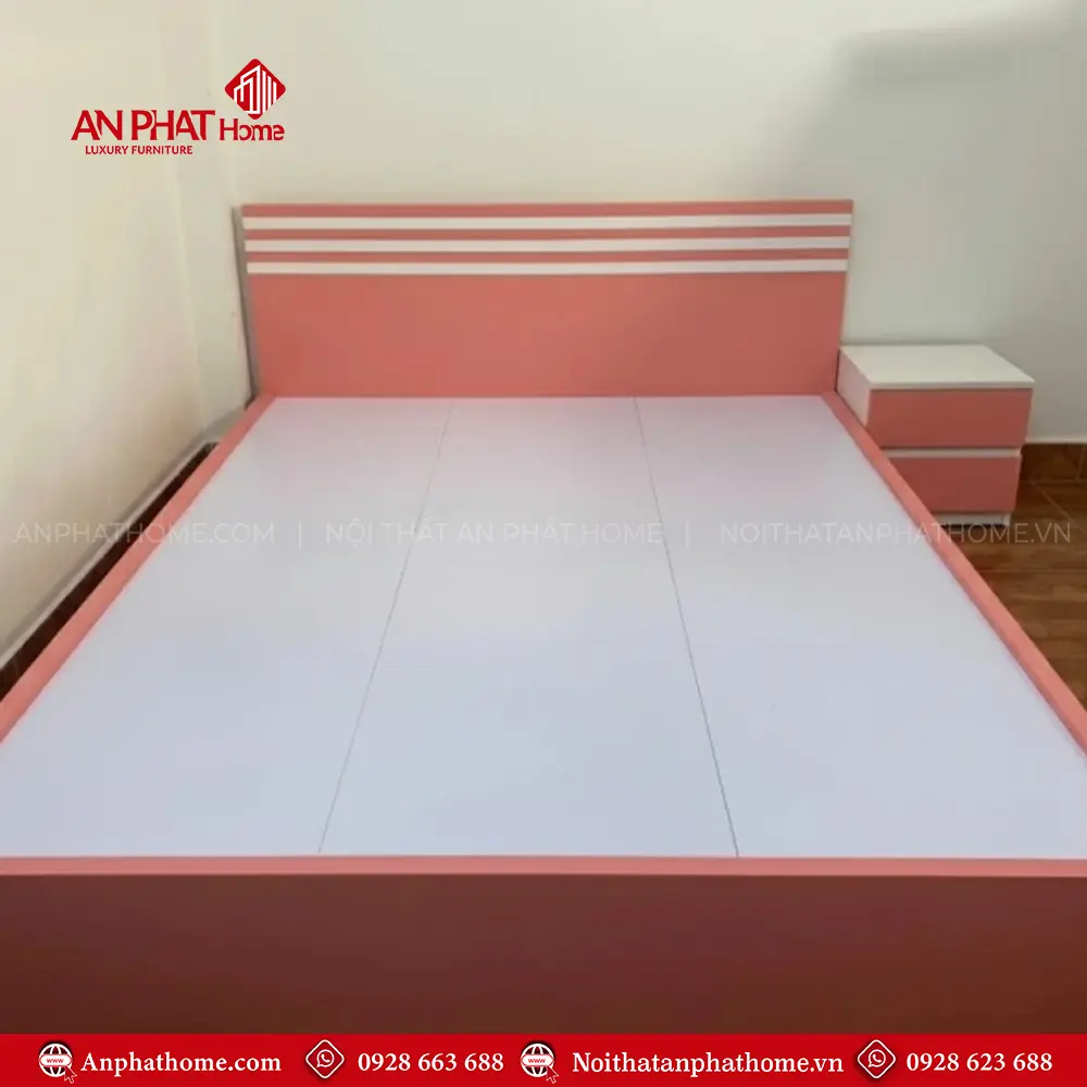 Giường Gỗ Công Nghiệp GN-203 12 giuong go cong nghiep gn 20300001