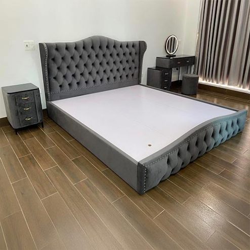 Giường Ngủ Bọc Nệm Siêu Sang GN-268