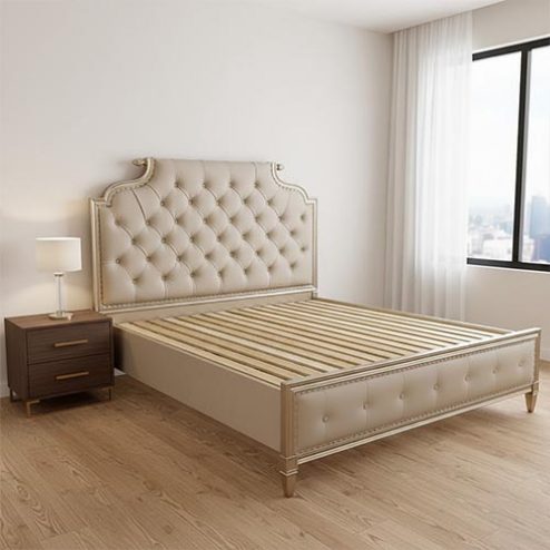 Giường Ngủ Đẹp Bọc Nệm Cao Cấp GN-265