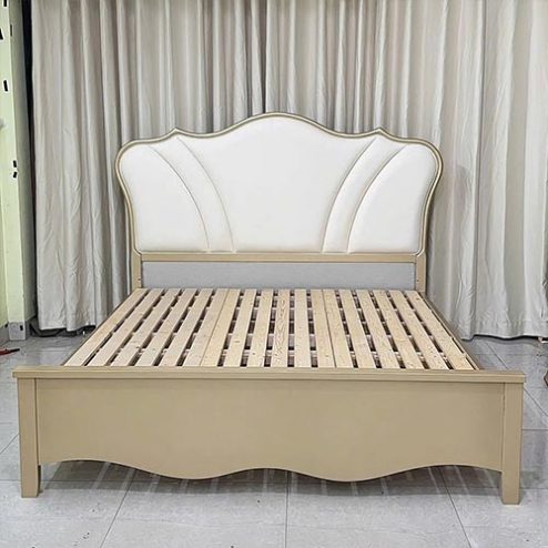 Giường Ngủ Đẹp Bọc Nệm Cao Cấp GN-271