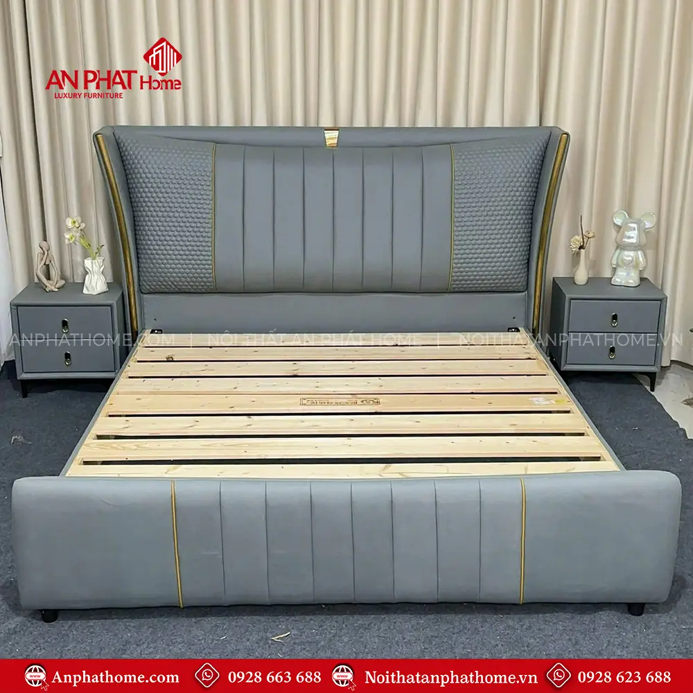 Giường Ngủ Đẹp Hiện Đại Bọc Da GN-269 5 Giường Ngủ Đẹp Hiện Đại Bọc Da GN-269