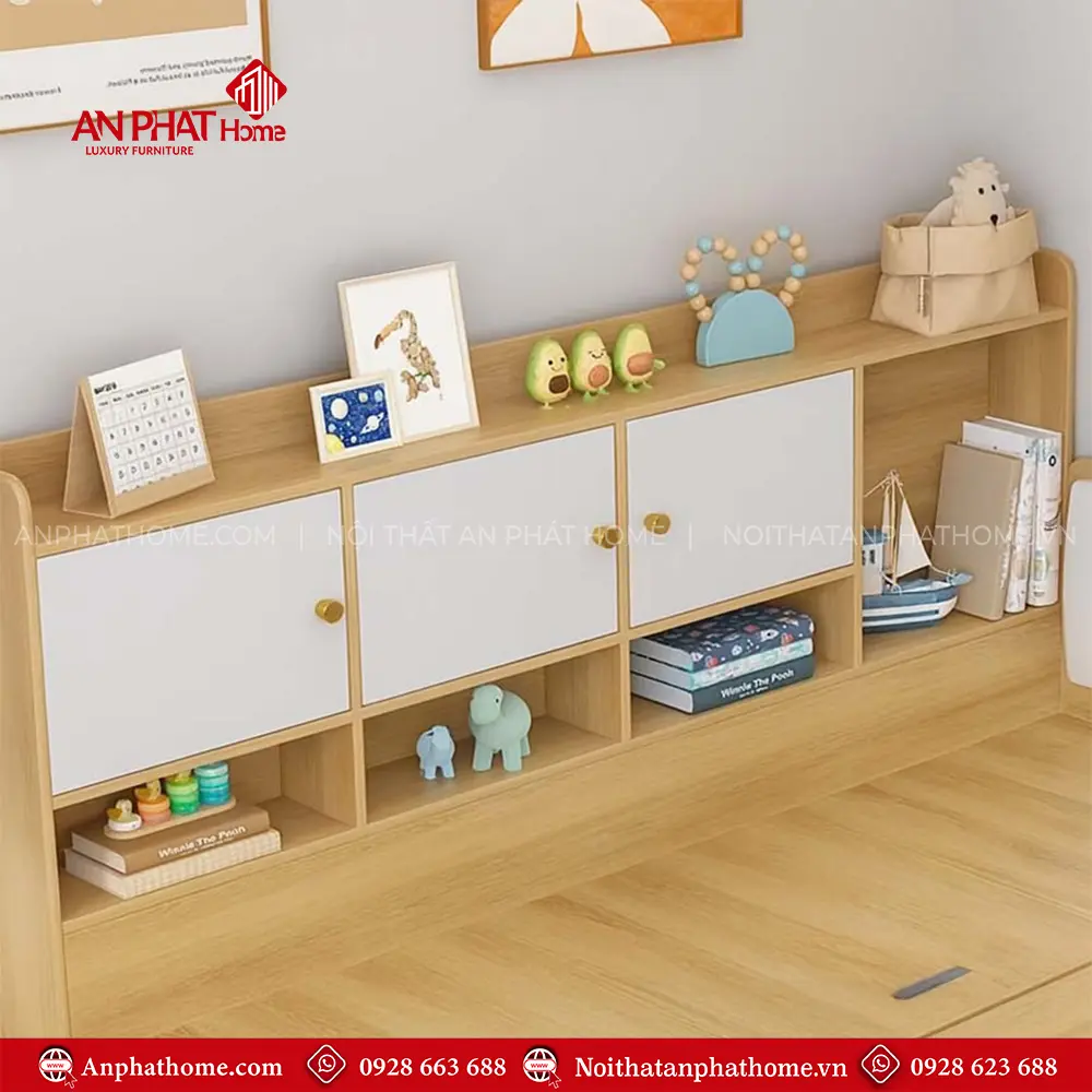 Giường Ngủ Đẹp Thông Minh Kết Hợp Bàn Học Và Ngăn Kéo GN-212 18 giuong ngu dep thong minh ket hop ban hoc va ngan keo gn 21200007