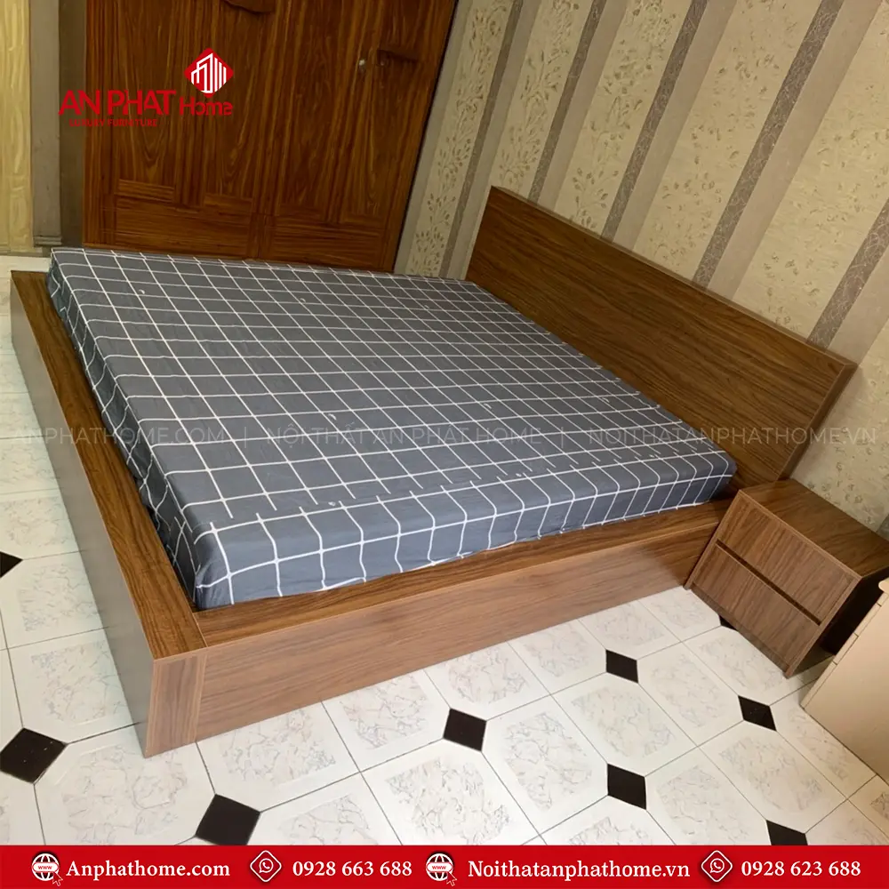 Giường Ngủ Đơn Giản Đẹp GN-226 21 giuong ngu don gian dep gn 22600001