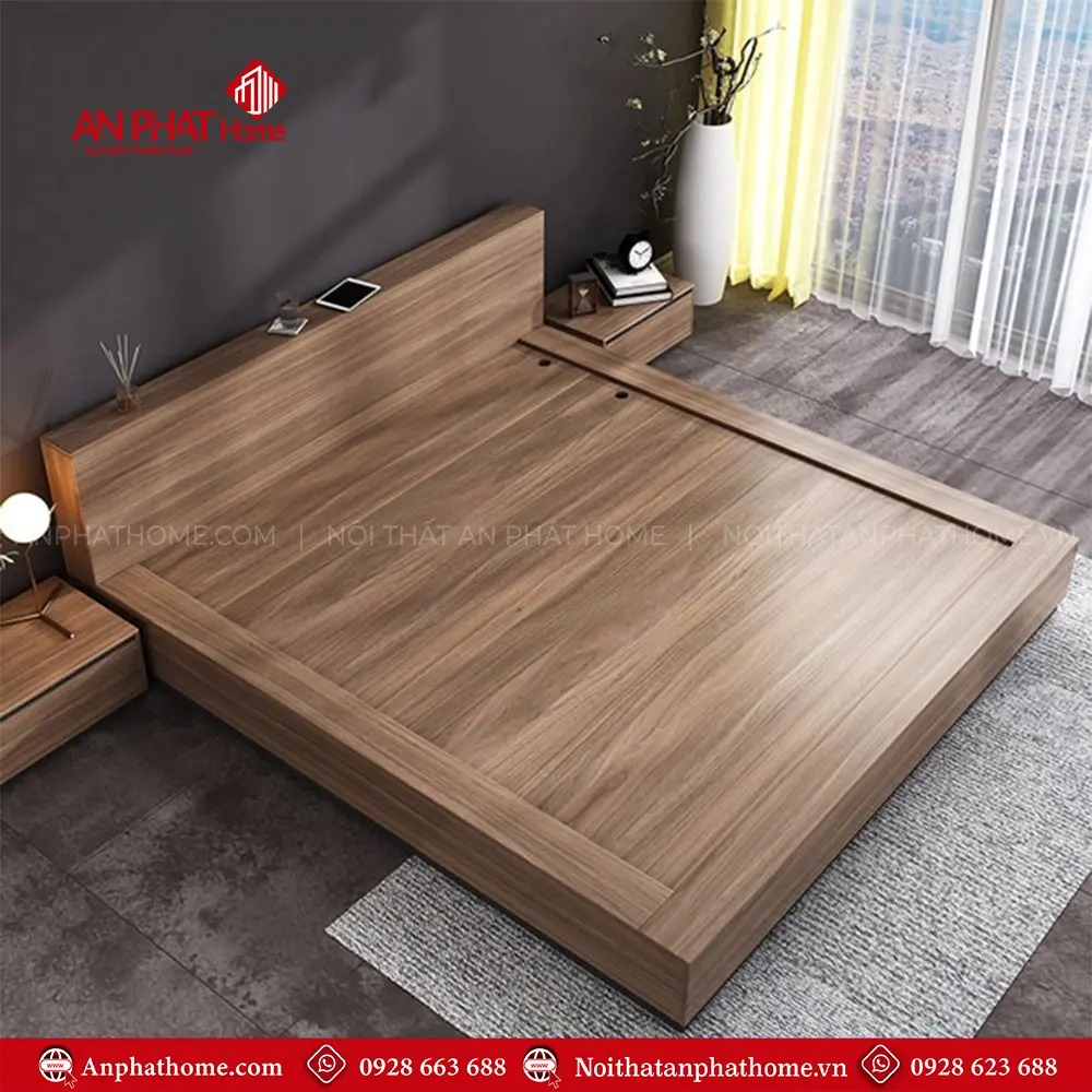 Giường Ngủ Đơn Giản Đẹp GN-226 15 Giường Ngủ Đơn Giản Đẹp GN-226