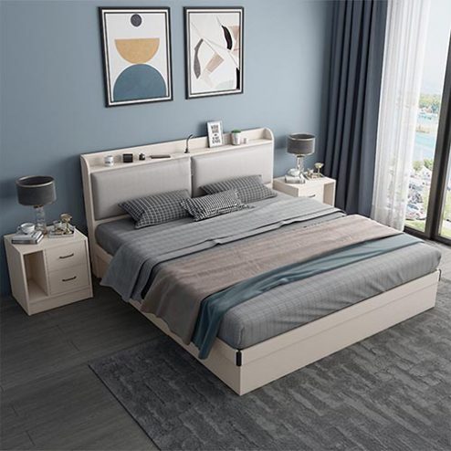 Giường Ngủ Gỗ Công Nghiệp Hiện Đại GN-219