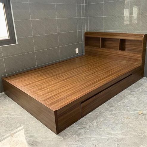 Giường Ngủ Gỗ Công Nghiệp Thông Minh GN-361
