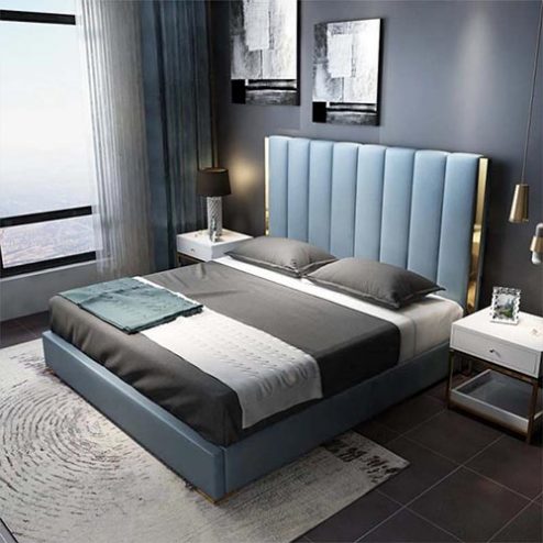 Giường Ngủ Gỗ Hiện Đại Bọc Nệm Cao Cấp GN-233