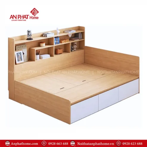 giuong ngu go ket hop ke sach gn 32400004