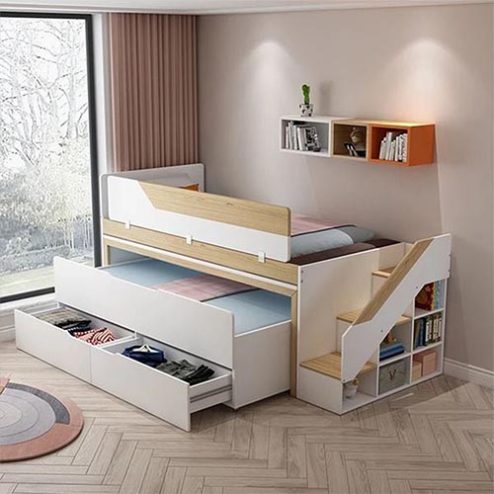 Giường Ngủ Gỗ MDF Hiện Đại GN-337