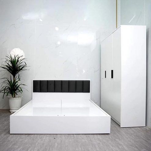 Giường Ngủ Gỗ MDF Hiện Đại Gỗ MDF GN-282