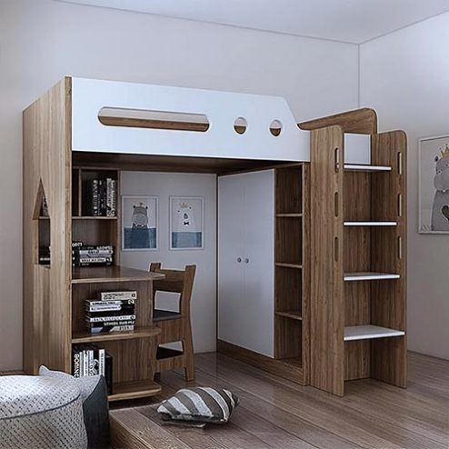 Giường Ngủ Hiện Đại 2 Tầng Đẹp GN-306