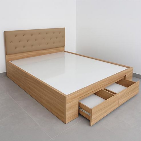 Giường Ngủ Hiện Đại Có Ngăn Kéo GN-245
