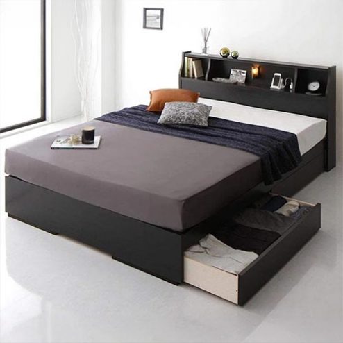 Giường Ngủ Hiện Đại Có Ngăn Kéo GN-284