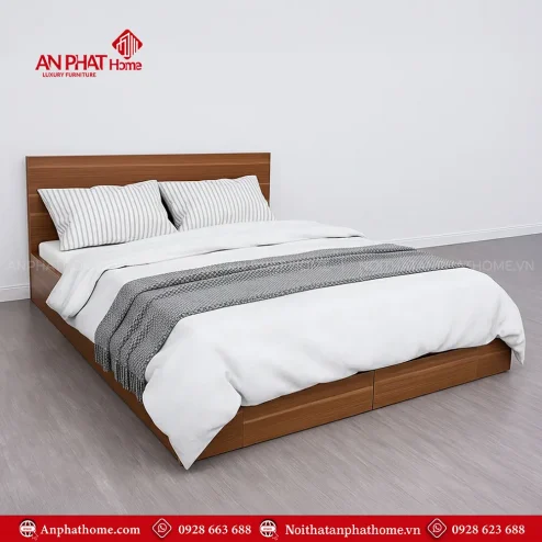 giuong ngu hien dai dep co ngan keo go mdf gn 24400001