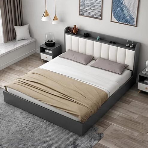 Giường Ngủ Thông Minh Bọc Nệm GN-251