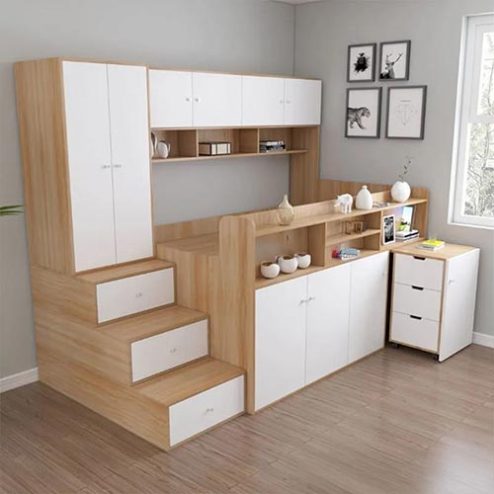 Giường Ngủ Thông Minh MDF Cho Bé GN-341