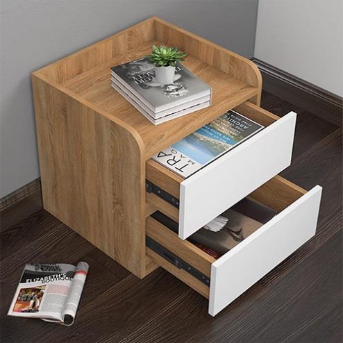 Kệ Đầu Giường Gỗ MDF Thiết Kế Hiện Đại T-5423