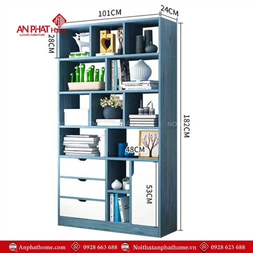 ke sach dung hien dai go mdf t 545100005