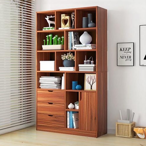 Kệ Sách Đứng Hiện Đại Gỗ MDF T-5451