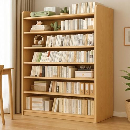 Kệ Sách Gia Đình Đẹp Thiết Kế Tối Giản T-5452